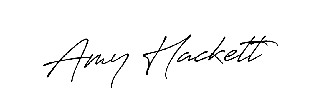 Amy Hackett stylish signature style. Best Handwritten Sign (Antro_Vectra_Bolder) for my name. Handwritten Signature Collection Ideas for my name Amy Hackett. Amy Hackett signature style 7 images and pictures png