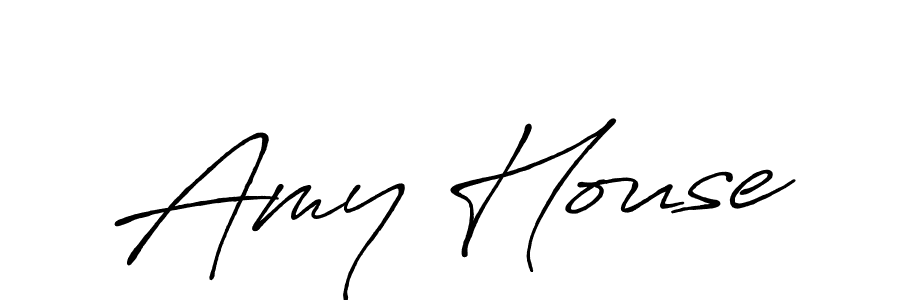 Similarly Antro_Vectra_Bolder is the best handwritten signature design. Signature creator online .You can use it as an online autograph creator for name Amy House. Amy House signature style 7 images and pictures png