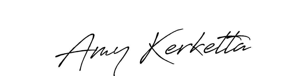 Also we have Amy Kerketta name is the best signature style. Create professional handwritten signature collection using Antro_Vectra_Bolder autograph style. Amy Kerketta signature style 7 images and pictures png