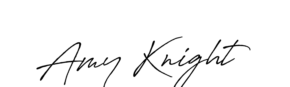 How to make Amy Knight name signature. Use Antro_Vectra_Bolder style for creating short signs online. This is the latest handwritten sign. Amy Knight signature style 7 images and pictures png