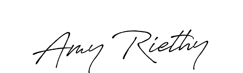 Make a short Amy Riethy signature style. Manage your documents anywhere anytime using Antro_Vectra_Bolder. Create and add eSignatures, submit forms, share and send files easily. Amy Riethy signature style 7 images and pictures png