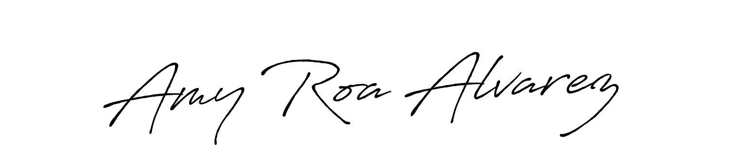Also You can easily find your signature by using the search form. We will create Amy Roa Alvarez name handwritten signature images for you free of cost using Antro_Vectra_Bolder sign style. Amy Roa Alvarez signature style 7 images and pictures png