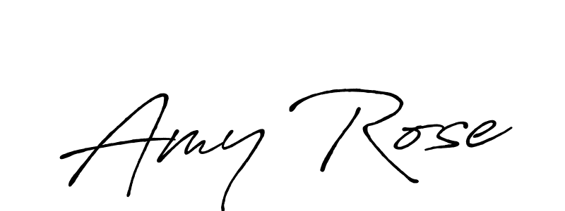 It looks lik you need a new signature style for name Amy Rose. Design unique handwritten (Antro_Vectra_Bolder) signature with our free signature maker in just a few clicks. Amy Rose signature style 7 images and pictures png