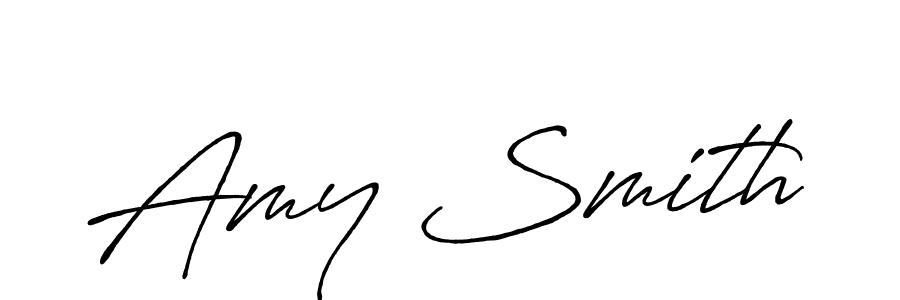 Design your own signature with our free online signature maker. With this signature software, you can create a handwritten (Antro_Vectra_Bolder) signature for name Amy Smith. Amy Smith signature style 7 images and pictures png