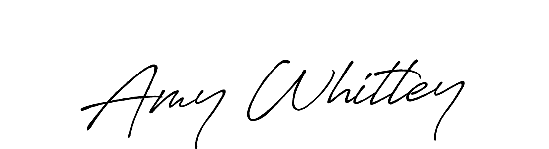 Antro_Vectra_Bolder is a professional signature style that is perfect for those who want to add a touch of class to their signature. It is also a great choice for those who want to make their signature more unique. Get Amy Whitley name to fancy signature for free. Amy Whitley signature style 7 images and pictures png