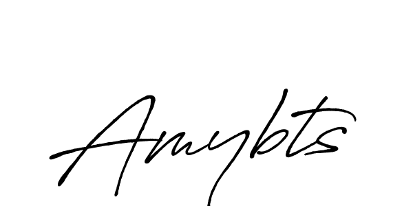 Make a beautiful signature design for name Amybts. With this signature (Antro_Vectra_Bolder) style, you can create a handwritten signature for free. Amybts signature style 7 images and pictures png