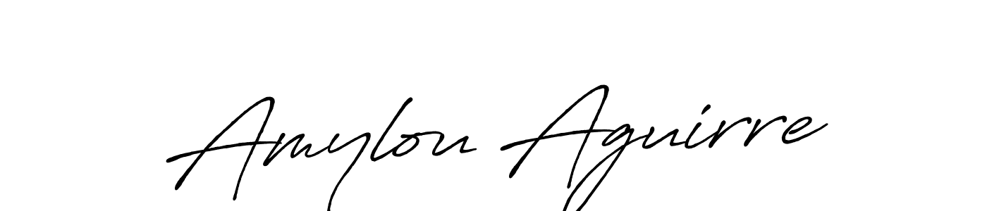 You can use this online signature creator to create a handwritten signature for the name Amylou Aguirre. This is the best online autograph maker. Amylou Aguirre signature style 7 images and pictures png