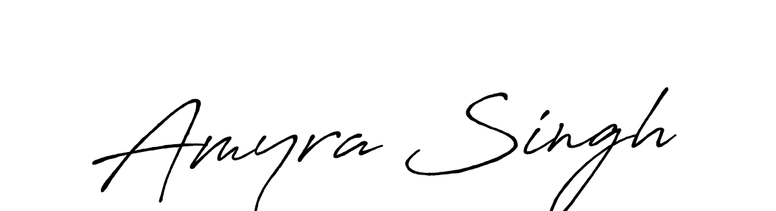 Use a signature maker to create a handwritten signature online. With this signature software, you can design (Antro_Vectra_Bolder) your own signature for name Amyra Singh. Amyra Singh signature style 7 images and pictures png