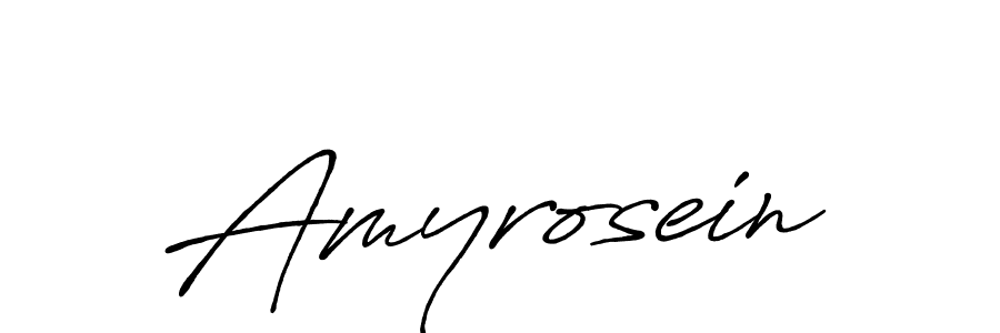 Make a beautiful signature design for name Amyrosein. Use this online signature maker to create a handwritten signature for free. Amyrosein signature style 7 images and pictures png