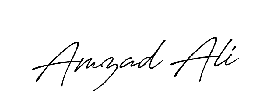 Also we have Amzad Ali name is the best signature style. Create professional handwritten signature collection using Antro_Vectra_Bolder autograph style. Amzad Ali signature style 7 images and pictures png