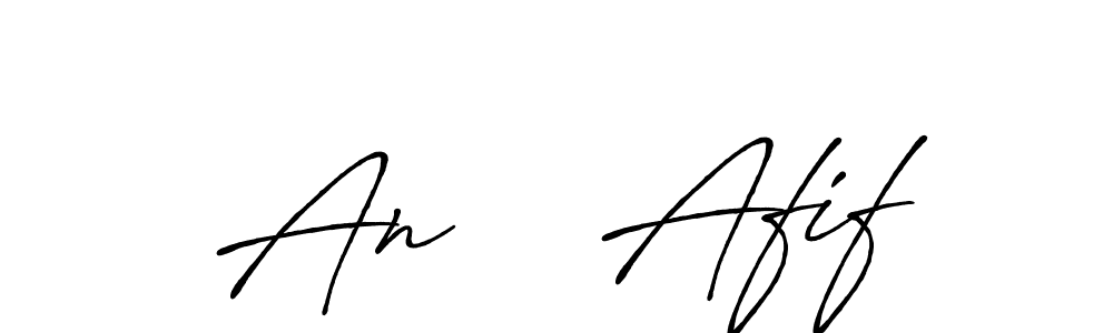 Similarly Antro_Vectra_Bolder is the best handwritten signature design. Signature creator online .You can use it as an online autograph creator for name An    Afif. An    Afif signature style 7 images and pictures png