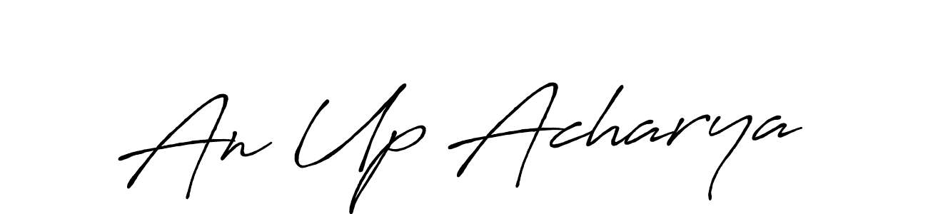 Also we have An Up Acharya name is the best signature style. Create professional handwritten signature collection using Antro_Vectra_Bolder autograph style. An Up Acharya signature style 7 images and pictures png