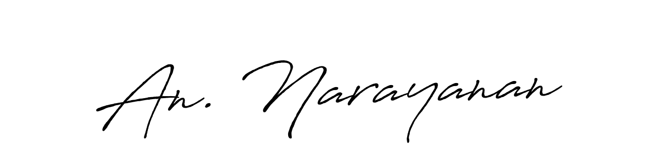 How to make An. Narayanan signature? Antro_Vectra_Bolder is a professional autograph style. Create handwritten signature for An. Narayanan name. An. Narayanan signature style 7 images and pictures png