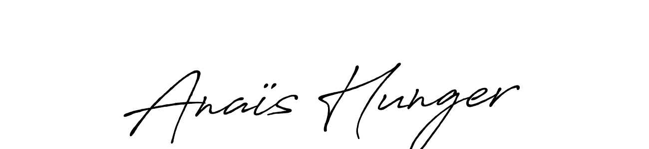 Make a beautiful signature design for name Anaïs Hunger. Use this online signature maker to create a handwritten signature for free. Anaïs Hunger signature style 7 images and pictures png