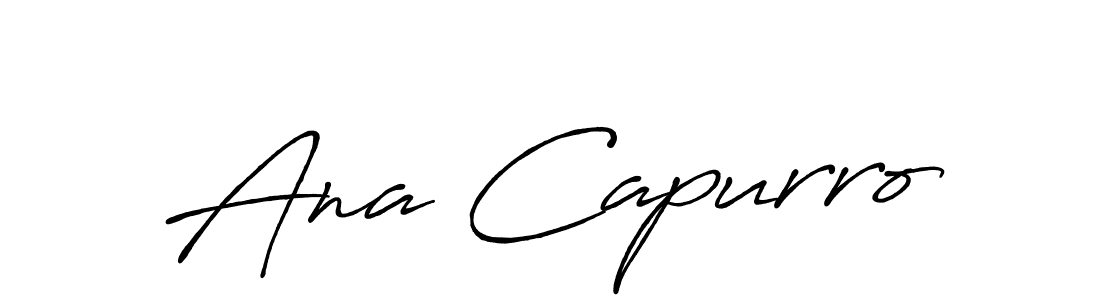 Antro_Vectra_Bolder is a professional signature style that is perfect for those who want to add a touch of class to their signature. It is also a great choice for those who want to make their signature more unique. Get Ana Capurro name to fancy signature for free. Ana Capurro signature style 7 images and pictures png