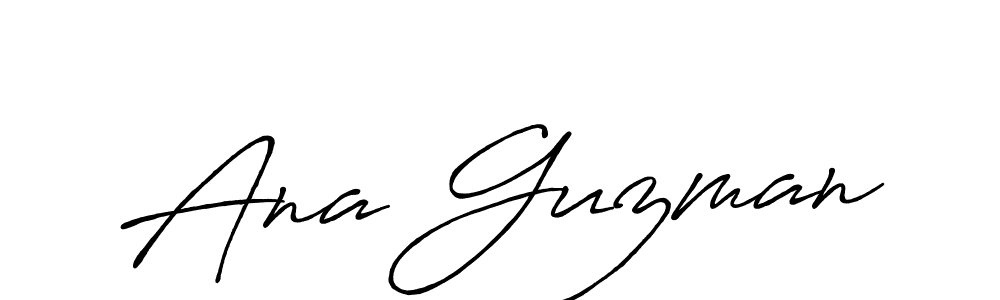 Antro_Vectra_Bolder is a professional signature style that is perfect for those who want to add a touch of class to their signature. It is also a great choice for those who want to make their signature more unique. Get Ana Guzman name to fancy signature for free. Ana Guzman signature style 7 images and pictures png