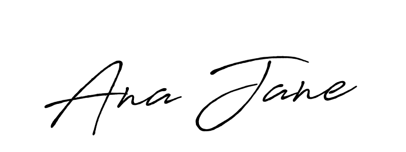 if you are searching for the best signature style for your name Ana Jane. so please give up your signature search. here we have designed multiple signature styles  using Antro_Vectra_Bolder. Ana Jane signature style 7 images and pictures png