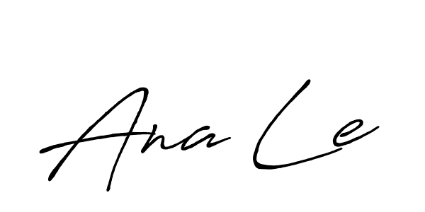 Make a beautiful signature design for name Ana Le. Use this online signature maker to create a handwritten signature for free. Ana Le signature style 7 images and pictures png