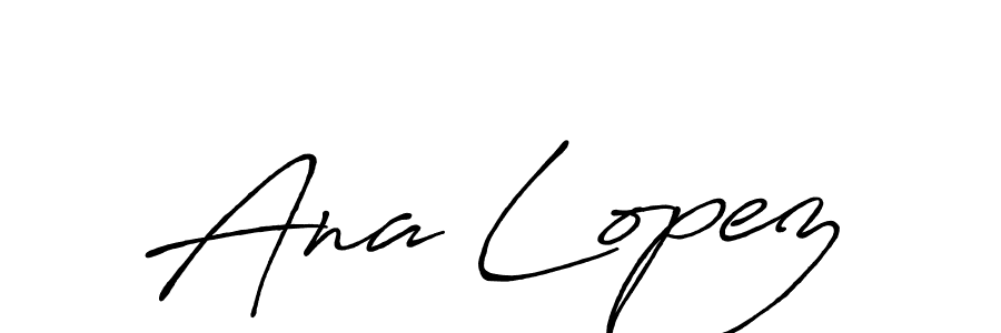 Once you've used our free online signature maker to create your best signature Antro_Vectra_Bolder style, it's time to enjoy all of the benefits that Ana Lopez name signing documents. Ana Lopez signature style 7 images and pictures png