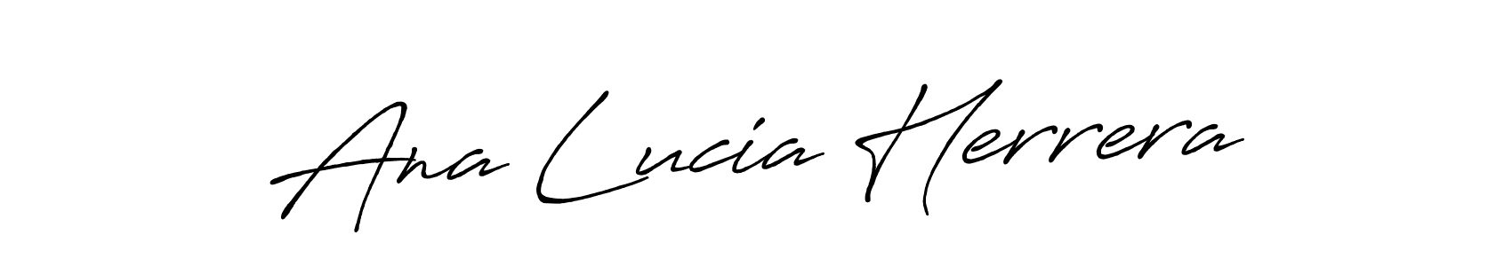 See photos of Ana Lucia Herrera official signature by Spectra . Check more albums & portfolios. Read reviews & check more about Antro_Vectra_Bolder font. Ana Lucia Herrera signature style 7 images and pictures png