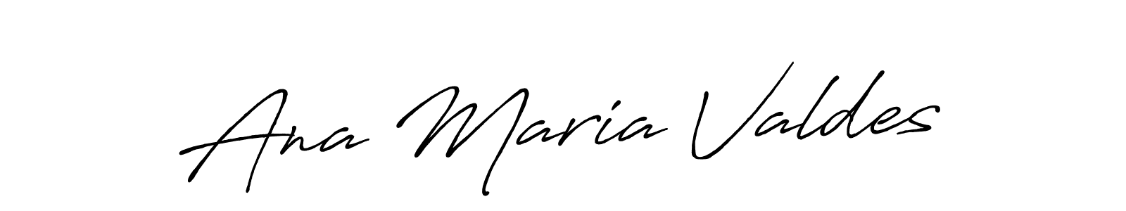 Make a beautiful signature design for name Ana Maria Valdes. Use this online signature maker to create a handwritten signature for free. Ana Maria Valdes signature style 7 images and pictures png