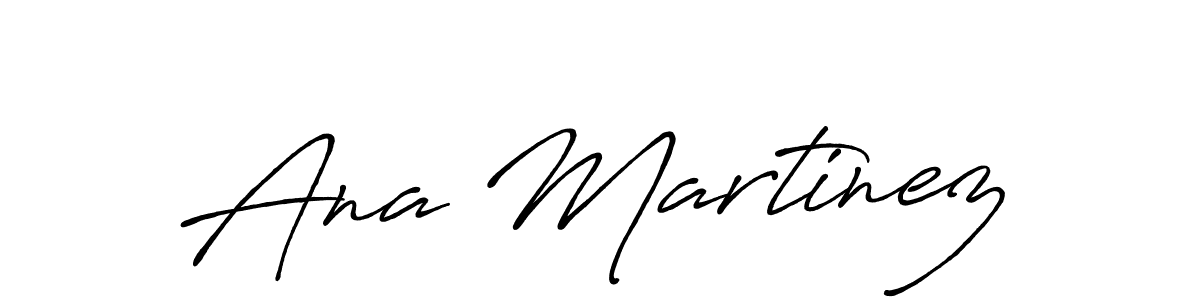 The best way (Antro_Vectra_Bolder) to make a short signature is to pick only two or three words in your name. The name Ana Martinez include a total of six letters. For converting this name. Ana Martinez signature style 7 images and pictures png