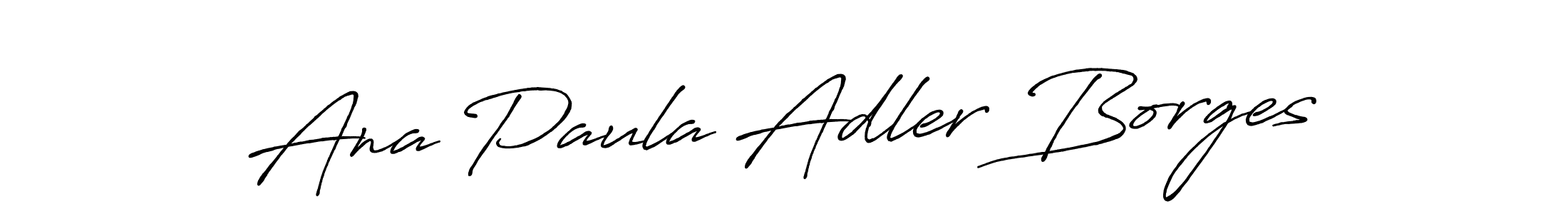 How to make Ana Paula Adler Borges name signature. Use Antro_Vectra_Bolder style for creating short signs online. This is the latest handwritten sign. Ana Paula Adler Borges signature style 7 images and pictures png