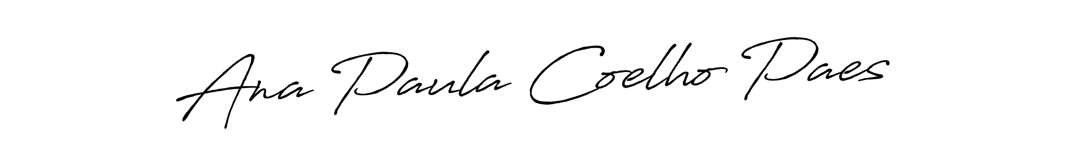 Make a beautiful signature design for name Ana Paula Coelho Paes. Use this online signature maker to create a handwritten signature for free. Ana Paula Coelho Paes signature style 7 images and pictures png