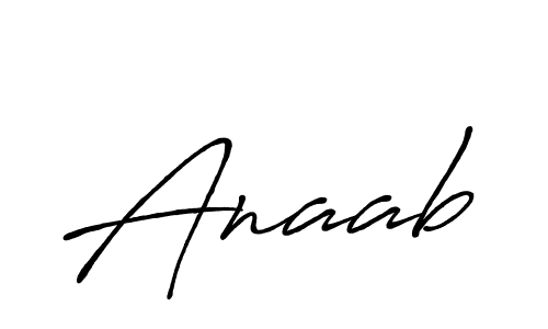 The best way (Antro_Vectra_Bolder) to make a short signature is to pick only two or three words in your name. The name Anaab include a total of six letters. For converting this name. Anaab signature style 7 images and pictures png