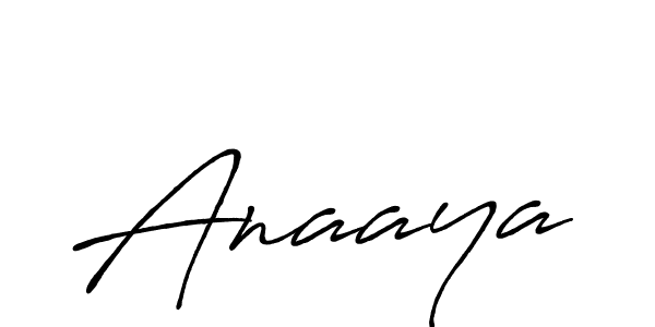 Anaaya stylish signature style. Best Handwritten Sign (Antro_Vectra_Bolder) for my name. Handwritten Signature Collection Ideas for my name Anaaya. Anaaya signature style 7 images and pictures png