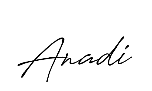 Here are the top 10 professional signature styles for the name Anadi. These are the best autograph styles you can use for your name. Anadi signature style 7 images and pictures png