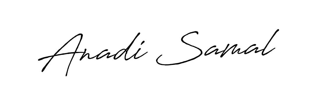 This is the best signature style for the Anadi Samal name. Also you like these signature font (Antro_Vectra_Bolder). Mix name signature. Anadi Samal signature style 7 images and pictures png