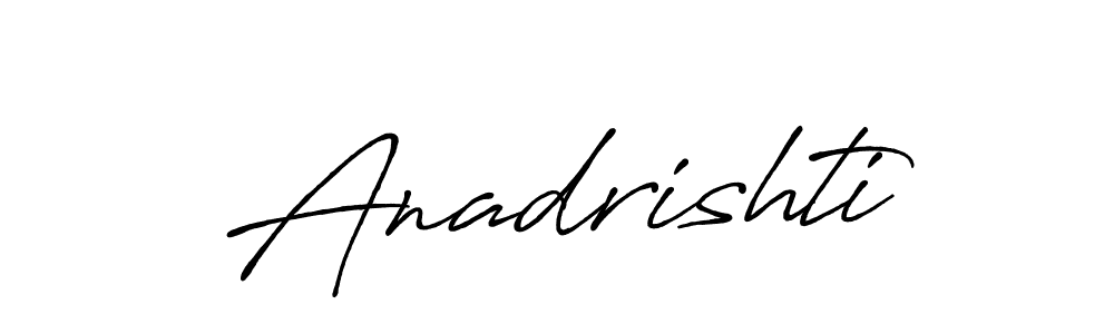 if you are searching for the best signature style for your name Anadrishti. so please give up your signature search. here we have designed multiple signature styles  using Antro_Vectra_Bolder. Anadrishti signature style 7 images and pictures png