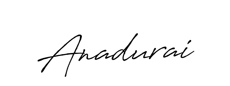 Create a beautiful signature design for name Anadurai. With this signature (Antro_Vectra_Bolder) fonts, you can make a handwritten signature for free. Anadurai signature style 7 images and pictures png