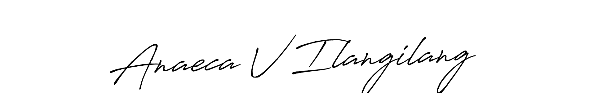 It looks lik you need a new signature style for name Anaeca V Ilangilang. Design unique handwritten (Antro_Vectra_Bolder) signature with our free signature maker in just a few clicks. Anaeca V Ilangilang signature style 7 images and pictures png