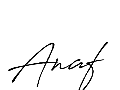 How to make Anaf signature? Antro_Vectra_Bolder is a professional autograph style. Create handwritten signature for Anaf name. Anaf signature style 7 images and pictures png