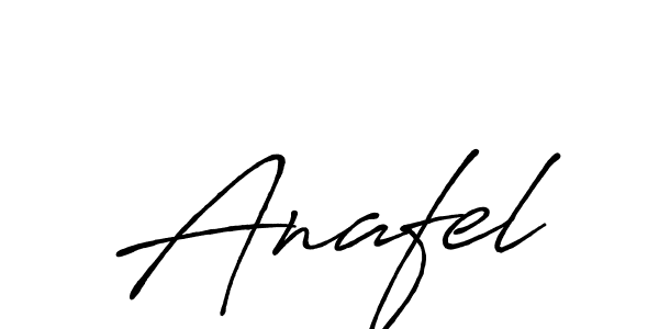 Also we have Anafel name is the best signature style. Create professional handwritten signature collection using Antro_Vectra_Bolder autograph style. Anafel signature style 7 images and pictures png