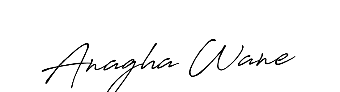 Antro_Vectra_Bolder is a professional signature style that is perfect for those who want to add a touch of class to their signature. It is also a great choice for those who want to make their signature more unique. Get Anagha Wane name to fancy signature for free. Anagha Wane signature style 7 images and pictures png