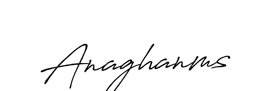Here are the top 10 professional signature styles for the name Anaghanms. These are the best autograph styles you can use for your name. Anaghanms signature style 7 images and pictures png