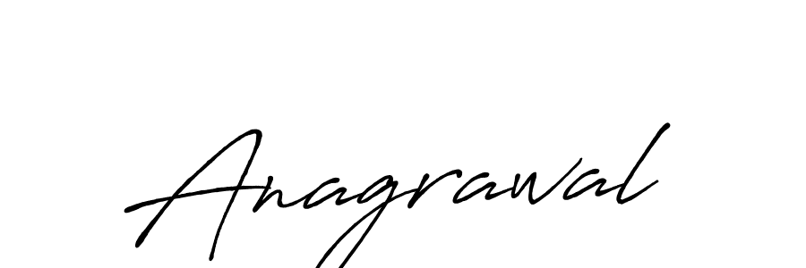 Make a beautiful signature design for name Anagrawal. Use this online signature maker to create a handwritten signature for free. Anagrawal signature style 7 images and pictures png