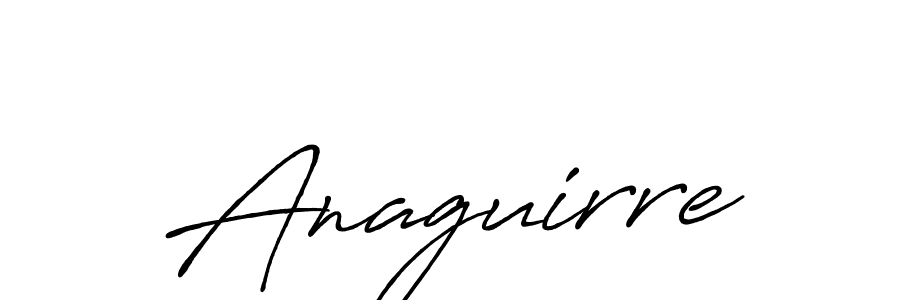 Design your own signature with our free online signature maker. With this signature software, you can create a handwritten (Antro_Vectra_Bolder) signature for name Anaguirre. Anaguirre signature style 7 images and pictures png