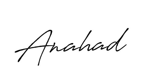 Anahad stylish signature style. Best Handwritten Sign (Antro_Vectra_Bolder) for my name. Handwritten Signature Collection Ideas for my name Anahad. Anahad signature style 7 images and pictures png