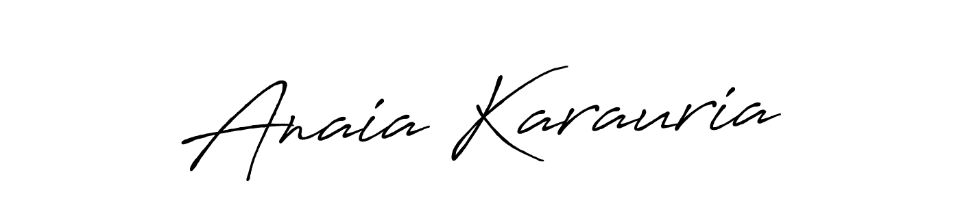 Antro_Vectra_Bolder is a professional signature style that is perfect for those who want to add a touch of class to their signature. It is also a great choice for those who want to make their signature more unique. Get Anaia Karauria name to fancy signature for free. Anaia Karauria signature style 7 images and pictures png