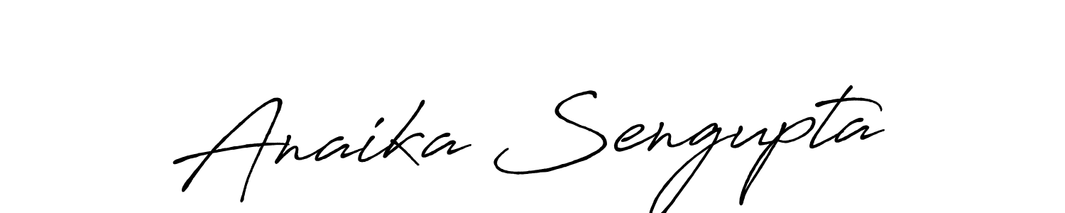 Anaika Sengupta stylish signature style. Best Handwritten Sign (Antro_Vectra_Bolder) for my name. Handwritten Signature Collection Ideas for my name Anaika Sengupta. Anaika Sengupta signature style 7 images and pictures png