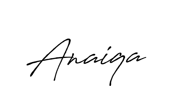 Make a beautiful signature design for name Anaiqa. Use this online signature maker to create a handwritten signature for free. Anaiqa signature style 7 images and pictures png
