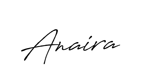 Similarly Antro_Vectra_Bolder is the best handwritten signature design. Signature creator online .You can use it as an online autograph creator for name Anaira. Anaira signature style 7 images and pictures png