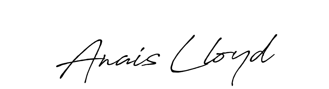 Use a signature maker to create a handwritten signature online. With this signature software, you can design (Antro_Vectra_Bolder) your own signature for name Anais Lloyd. Anais Lloyd signature style 7 images and pictures png