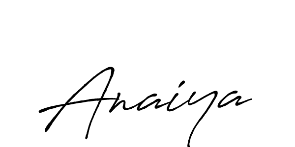 It looks lik you need a new signature style for name Anaiya. Design unique handwritten (Antro_Vectra_Bolder) signature with our free signature maker in just a few clicks. Anaiya signature style 7 images and pictures png