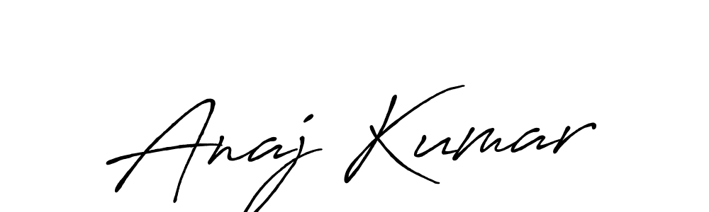 You should practise on your own different ways (Antro_Vectra_Bolder) to write your name (Anaj Kumar) in signature. don't let someone else do it for you. Anaj Kumar signature style 7 images and pictures png