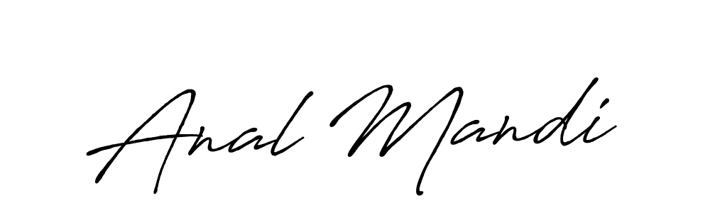 Use a signature maker to create a handwritten signature online. With this signature software, you can design (Antro_Vectra_Bolder) your own signature for name Anal Mandi. Anal Mandi signature style 7 images and pictures png